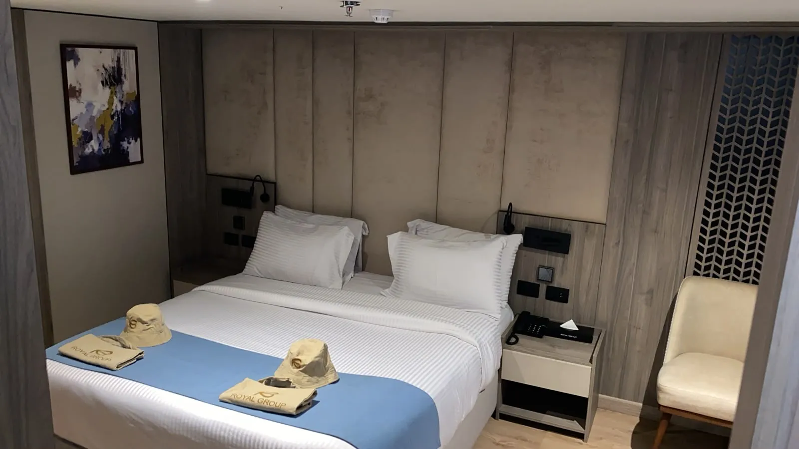 Cabin aboard the Royal Liberty Nile cruise